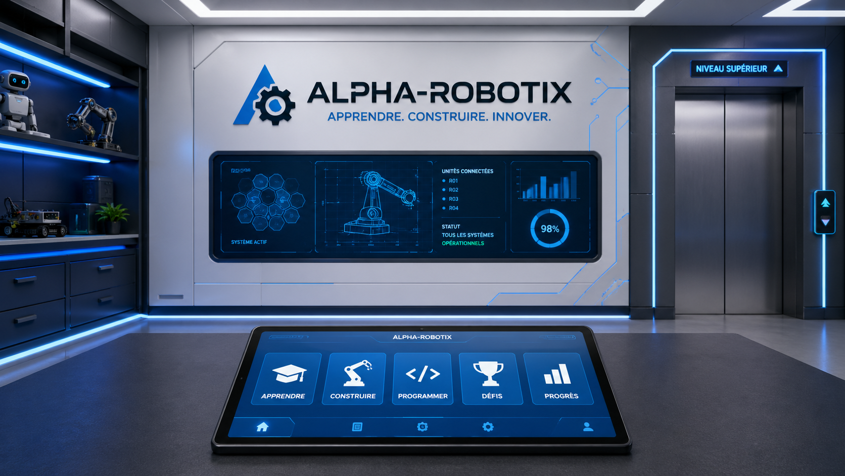 Dictionnaire des personnages Alpha-Robotix